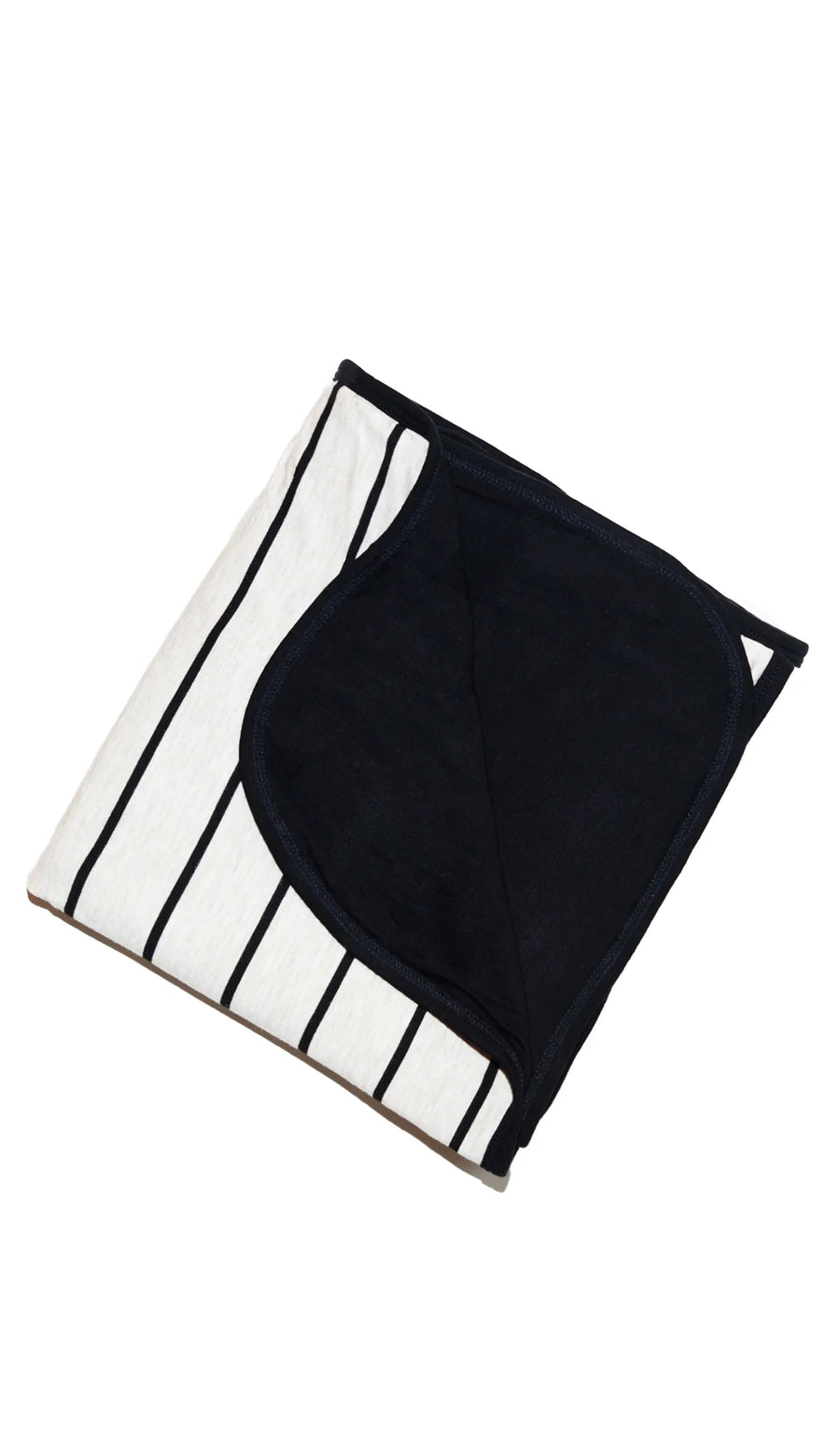 Everly Grey | Swaddling Blanket | Sand Stripe