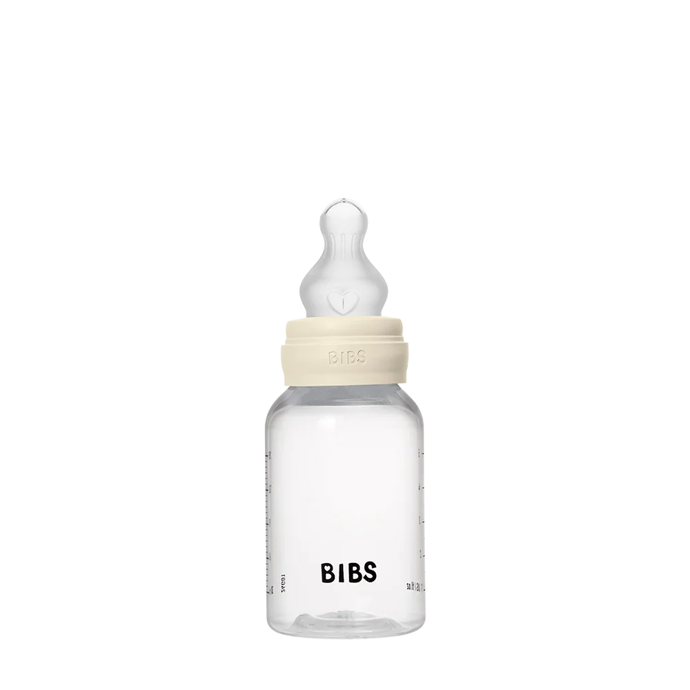 BIBS | 5oz BPA-Free Plastic Baby Bottle 1-Pack