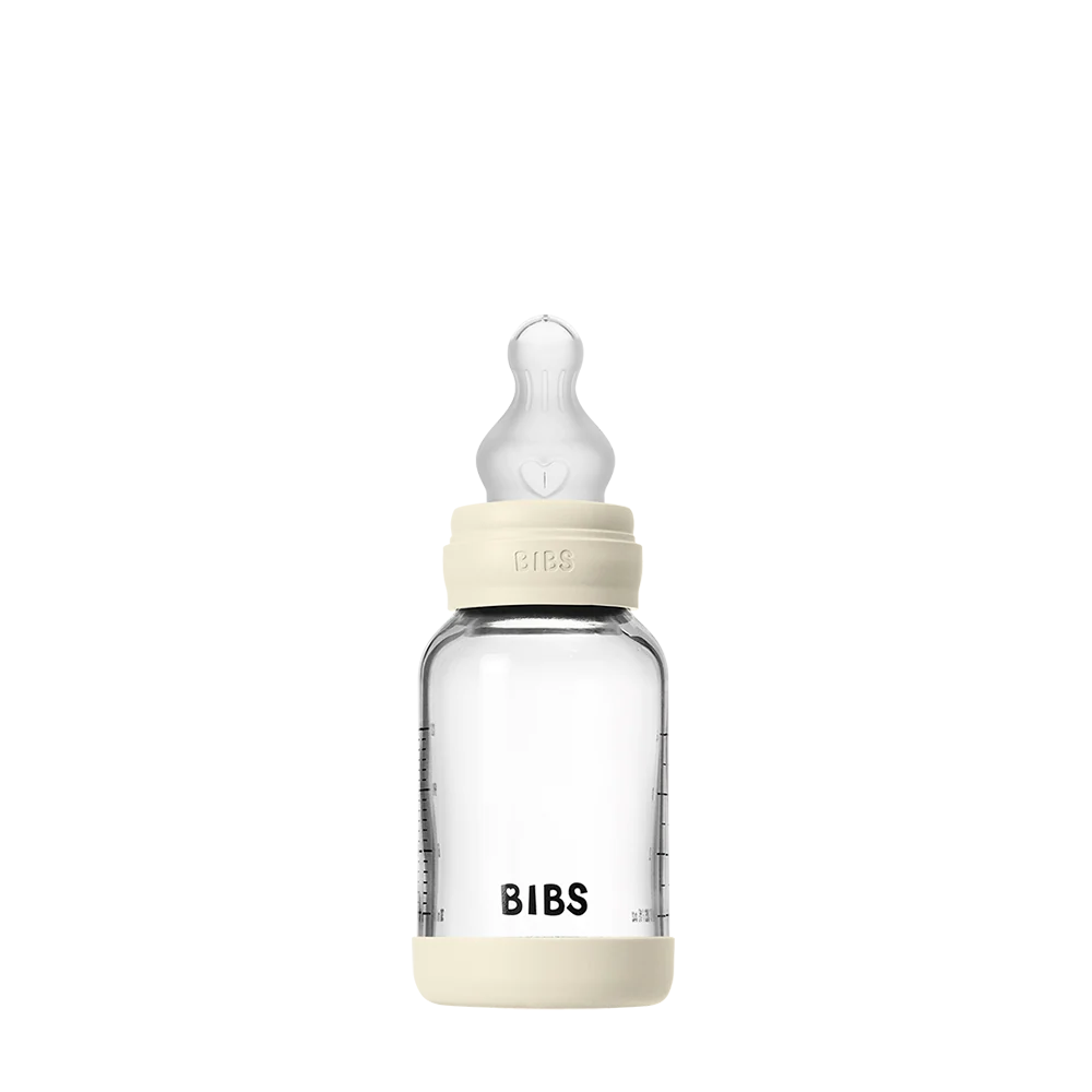 BIBS | 4oz Glass Baby Bottle 1-Pack