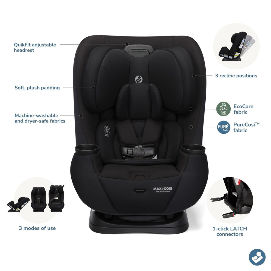 maxi cosi pria pure Maxi-Cosi Pria All-in-One Convertible Car Seat – Children's Fair