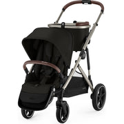 Gazelle S Stroller by Cybex Silver Frame with Stone Grey Seat