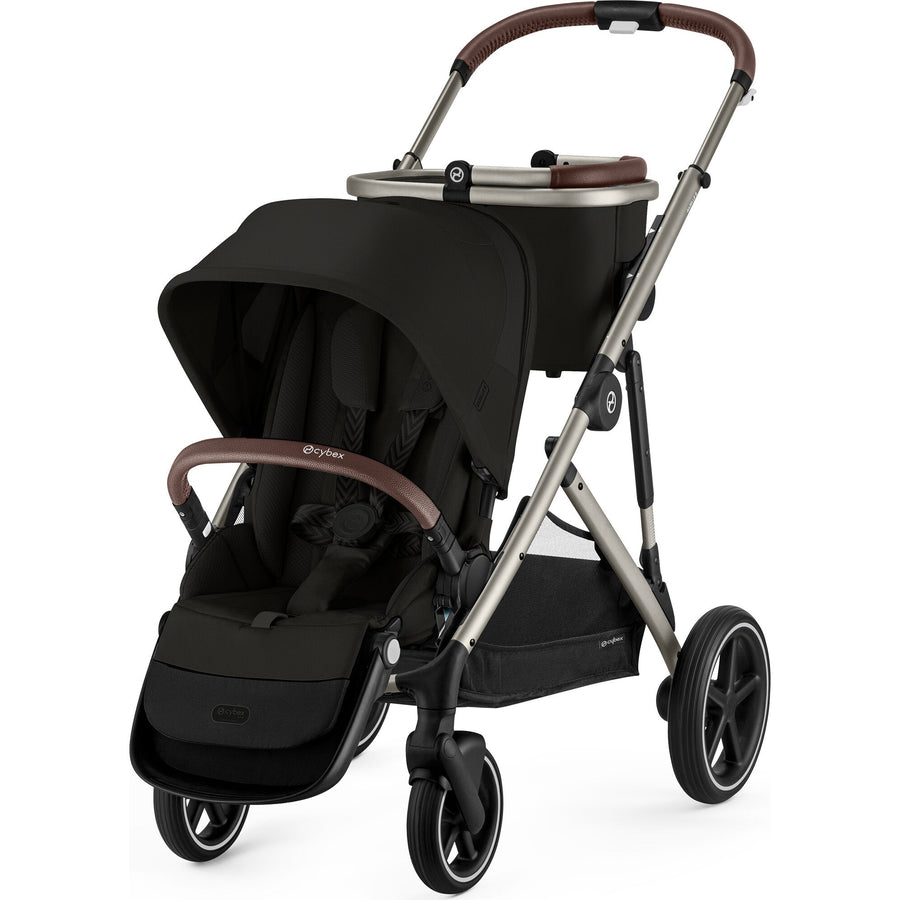 cybex gazelle e Cybex Gazelle S Stroller Moon Black/Silver Frame