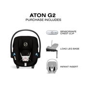 Cybex Aton G2 Infant Car Seat + Load Leg Base