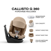 Cybex | Callisto G 360 Rotating All-in-One Car Seat