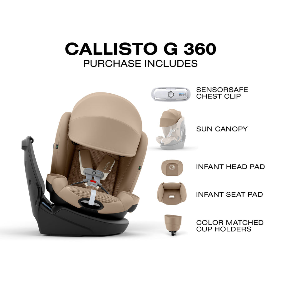 Cybex | Callisto G 360 Rotating All-in-One Car Seat