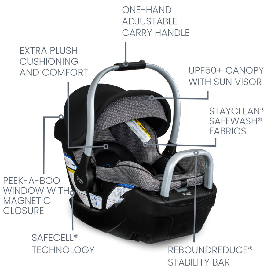 Britax | Willow SC Infant Car Seat with Alpine Base