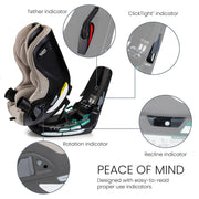 Britax Galaxy 360 Slim Rotating Car Seat | PRE-ORDER