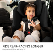 britax rear facing weight limit Britax Galaxy 360 Slim Rotating Car Seat – Children's Fair