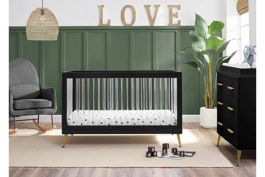 Delta | Sloane | 3-in-1 Crib with Toddler Rail + Changing Dresser
