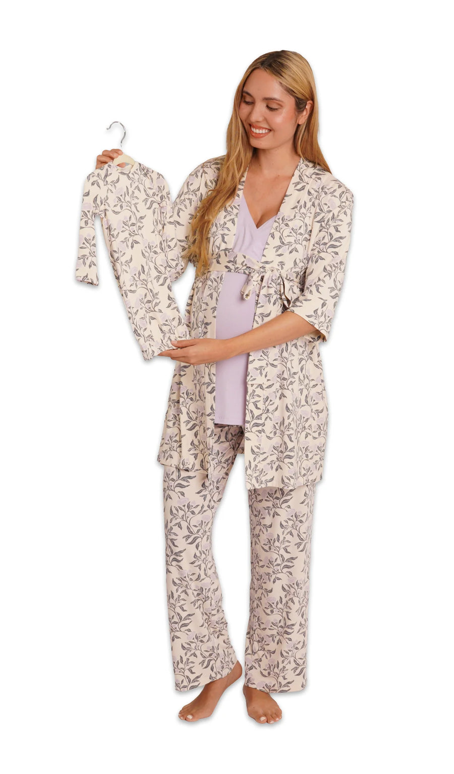 Everly Grey | 5-Piece Pajama Set | Poppy