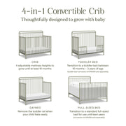 Namesake Winston 4-in-1 Convertible Crib