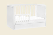 Babyletto | Bento 3-in-1 Convertible Storage Crib w/ Toddler Rail