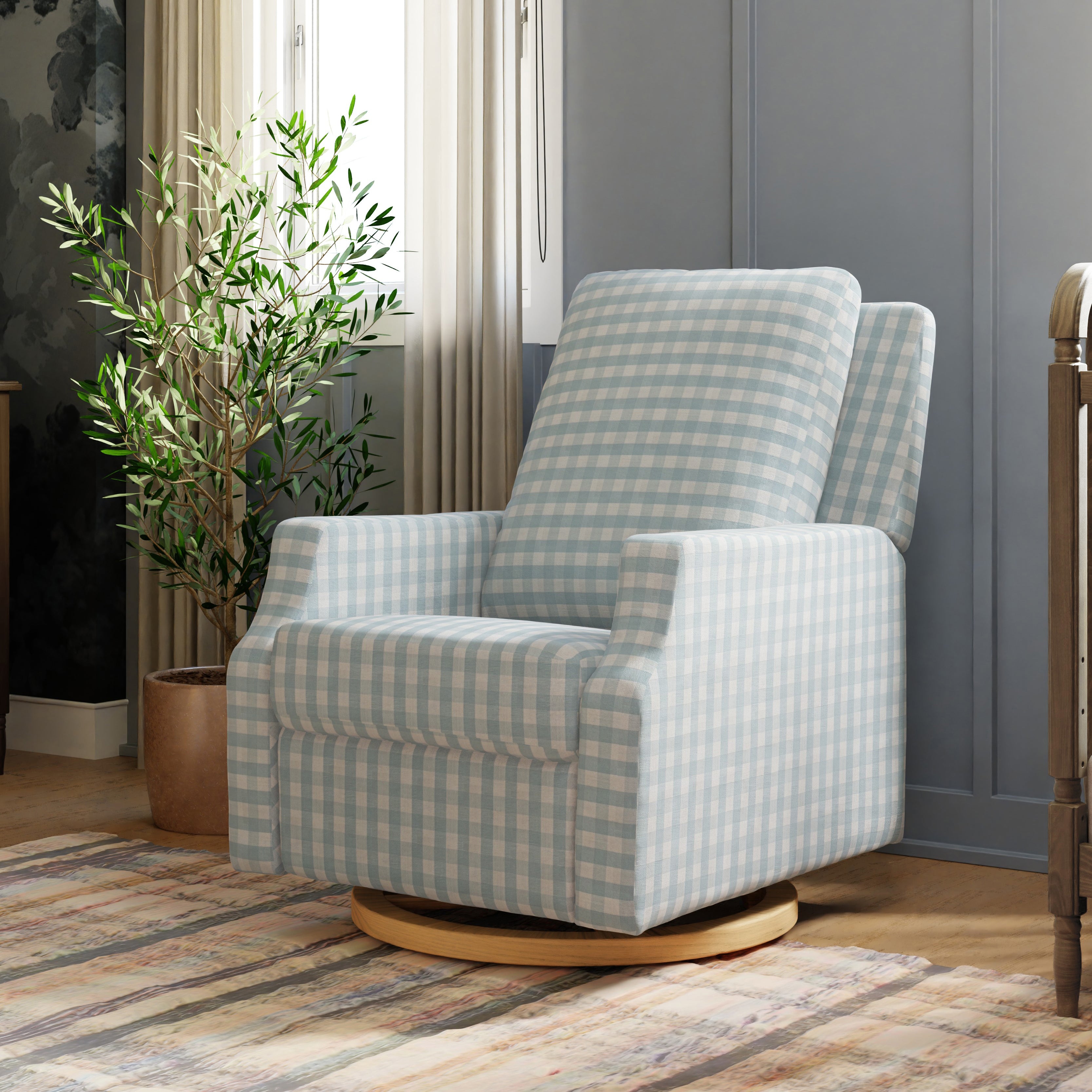 Namesake | Crewe Swivel Glider Recliner