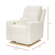 Babyletto Sigi Electronic Recliner and Glider with USB Port