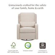 Babyletto Sigi Electronic Recliner and Glider with USB Port