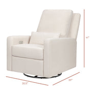 Babyletto Sigi Electronic Recliner and Glider with USB Port