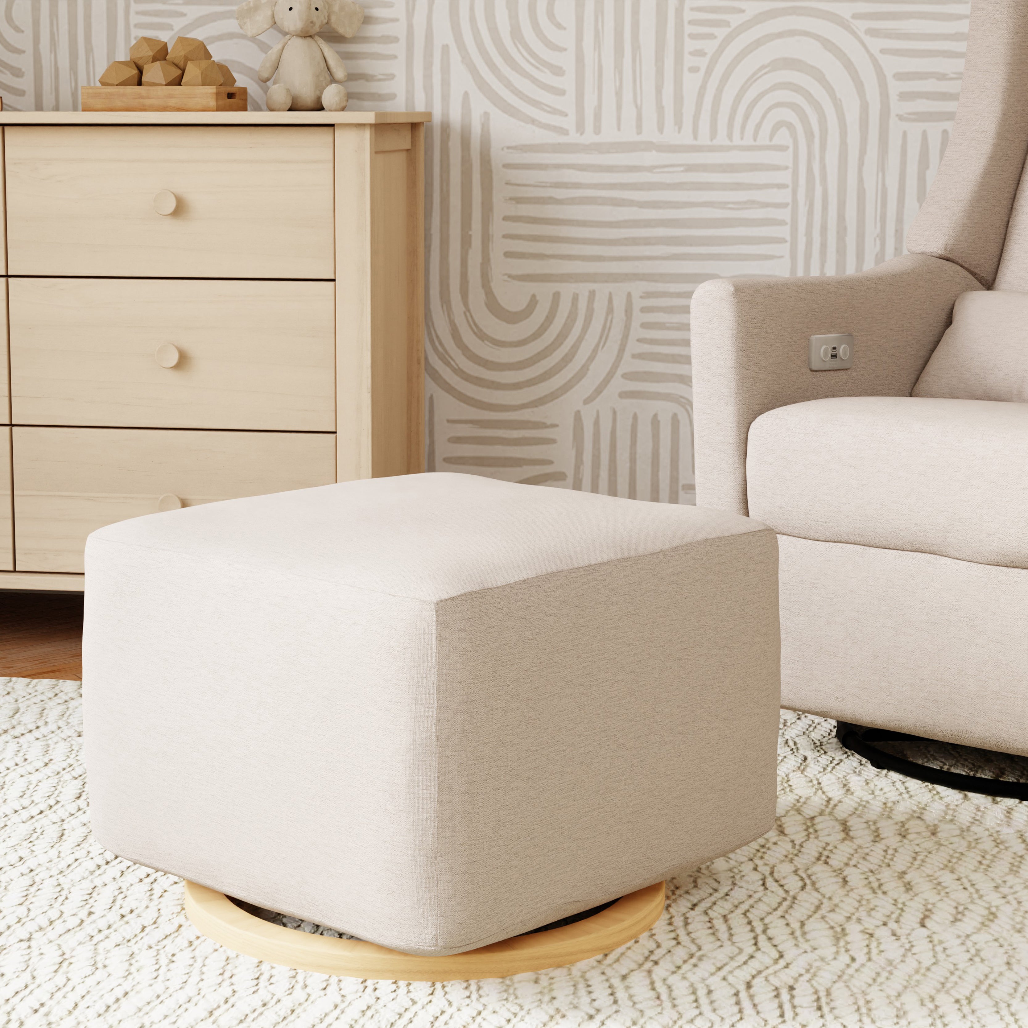 Babyletto | Kiwi Gliding Ottoman