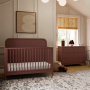 Namesake | Brimsley Tambour | 4-in-1 Convertible Crib & 6-Drawer Dresser