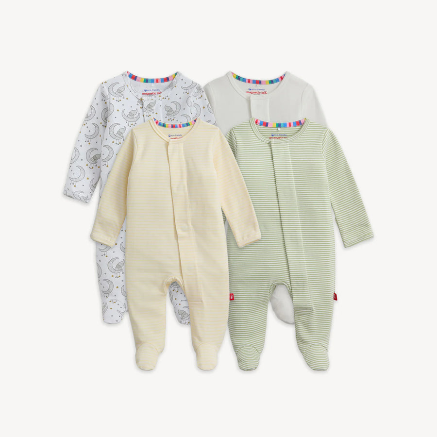 Magnetic Me | Elephant Moon Cotton Footie