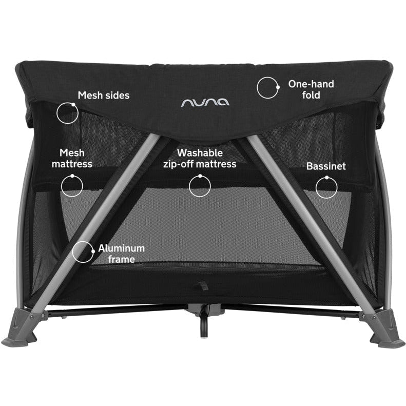 Nuna | Sena Aire Playard with Zip-Off Bassinet