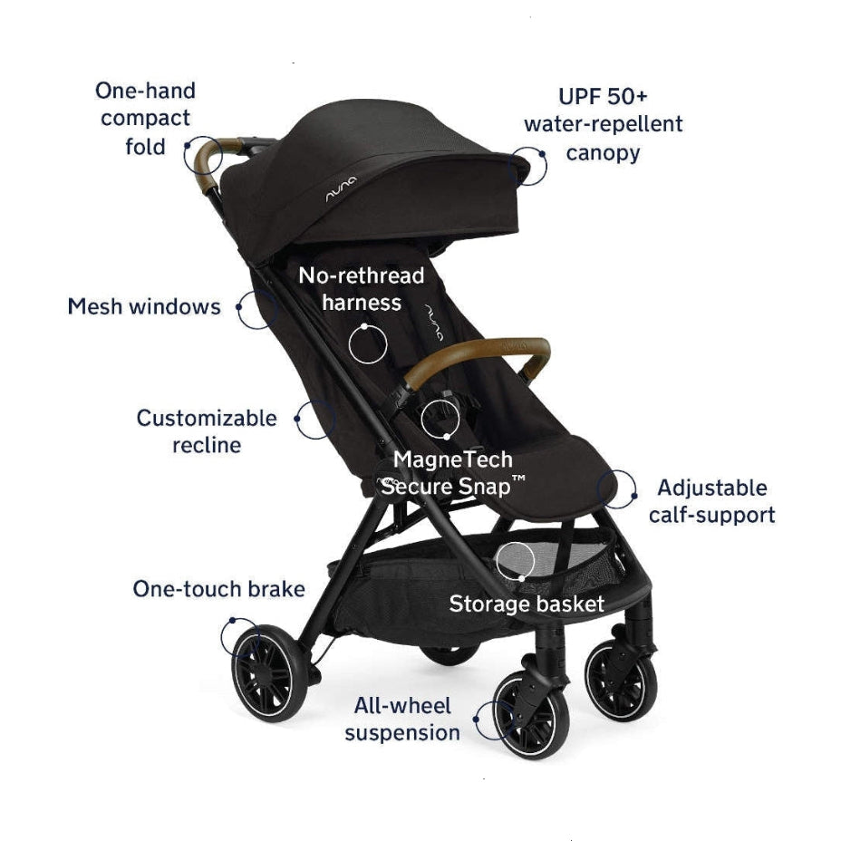 Nuna | TRVL Stroller + Carry Bag