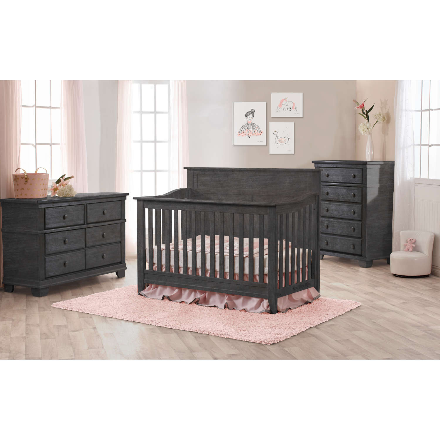 Pali | Potenza Forever Flat-Top Crib