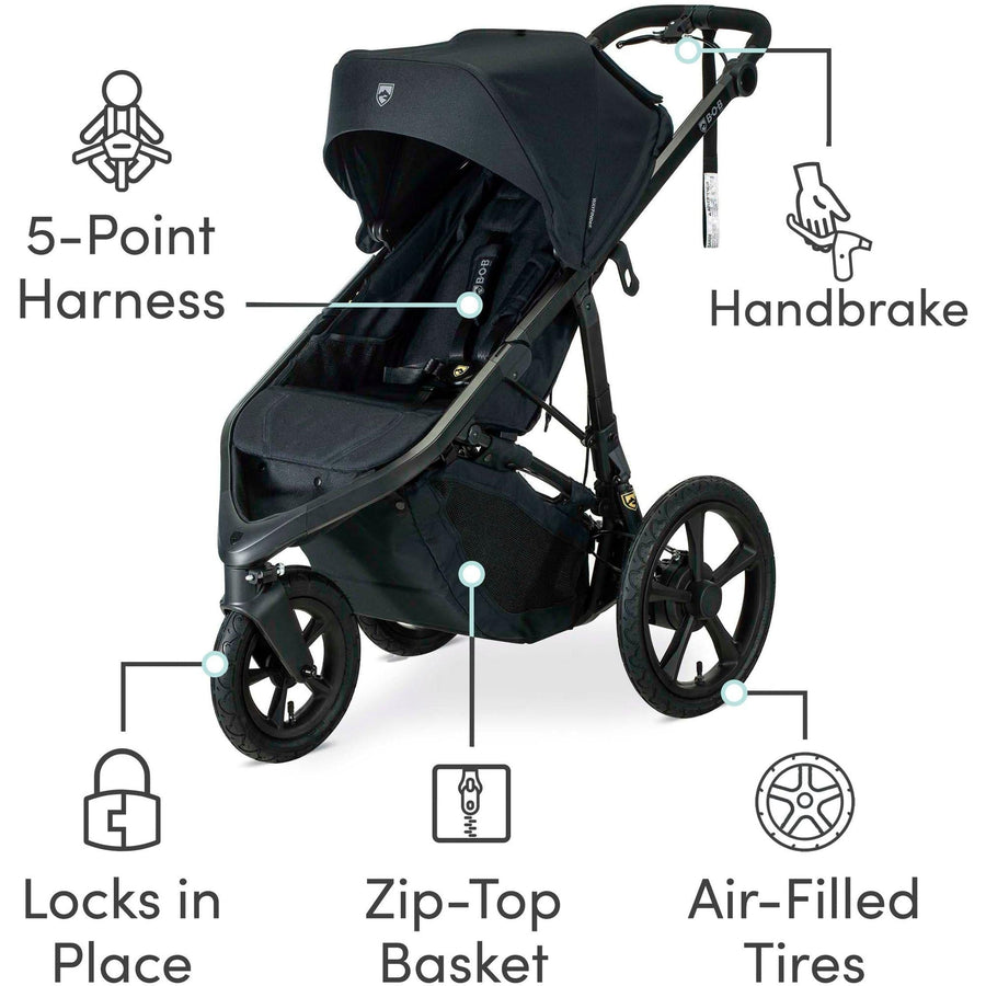 best stroller travel system with rubber wheels BOB | Wayfinder Travel System