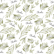 Sugar + Maple Plush Minky Fleece Personalized Blanket | Olive Branch