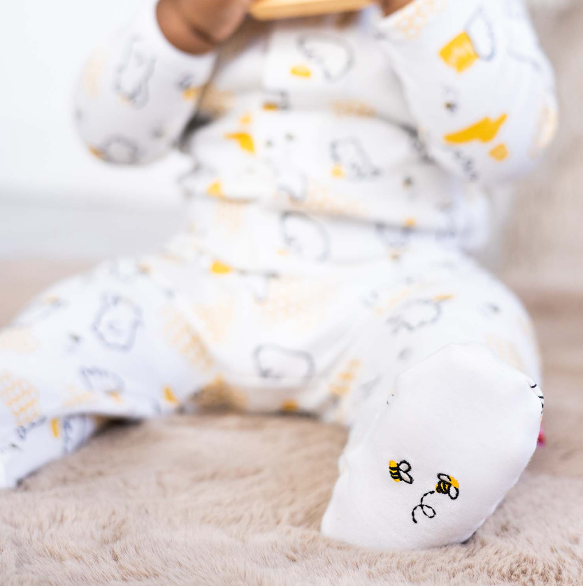 Magnetic Me | Honey Bee Mine Organic Cotton Footie