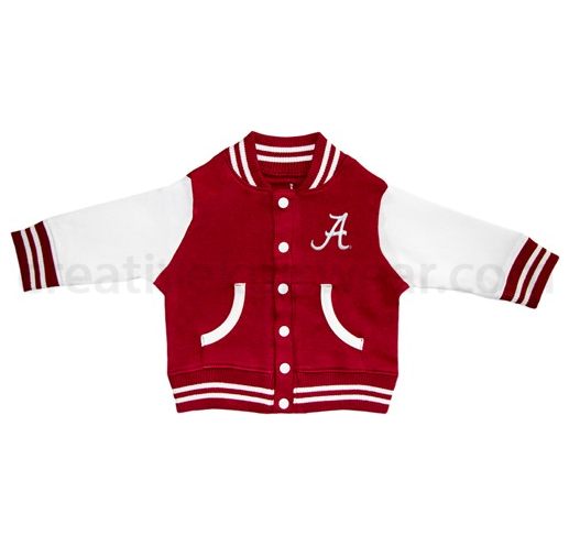 Creative Knitwear | Alabama Varsity Jacket