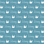 Sugar + Maple Plush Minky Fleece Personalized Blanket | Whale Icon Repeating Name