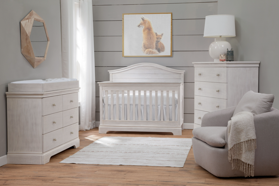 Bella Vita | Sarno | 4-in-1 Convertible Curved Crib