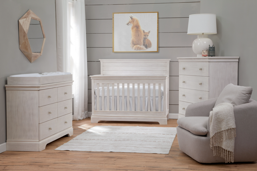 Bella Vita | Sarno | 4-in-1 Convertible Flat-Top Crib