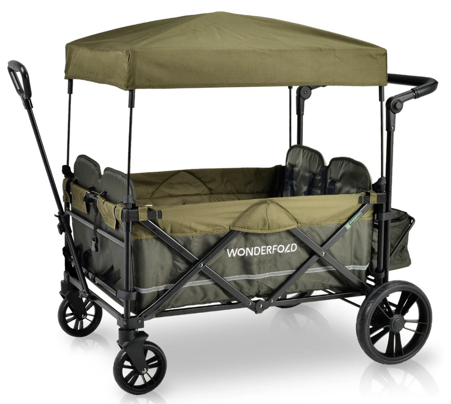 Wonderfold | X4 Push & Pull Double Stroller Wagon