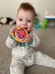 Toy Lab | Bell Rattle Teether