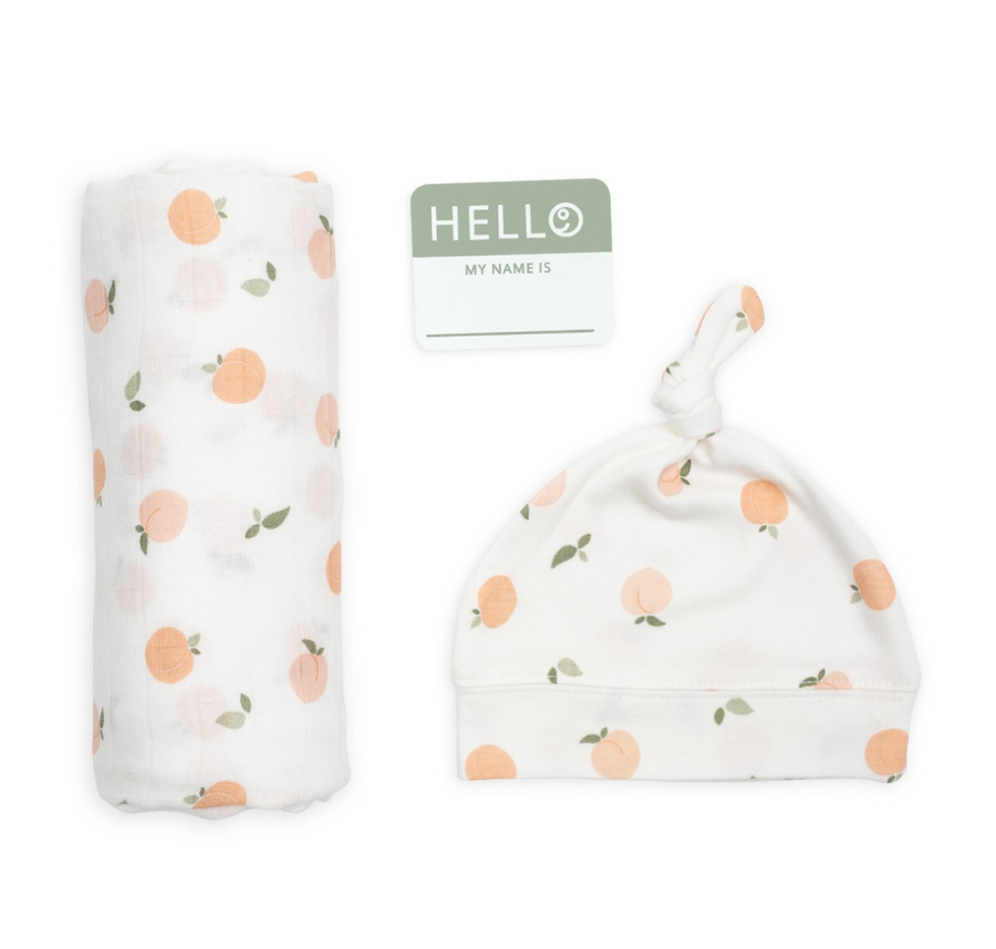 Mary Meyer | Lulujo | Hello World Hat & Swaddle