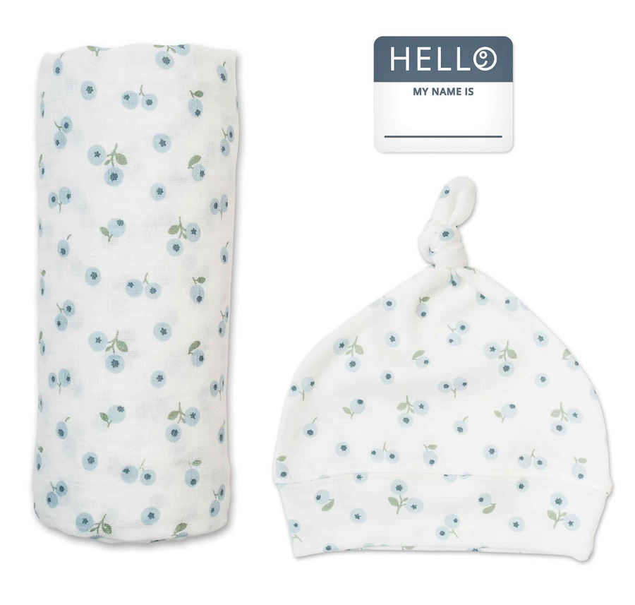 Mary Meyer | Lulujo | Hello World Hat & Swaddle