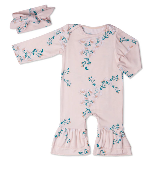 Everly Grey | 2-Piece Ruffle Romper | Lily