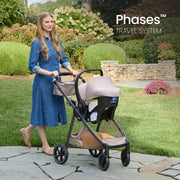 Britax Phases Travel System with Arbor Infant Car Seat + StayTight Base