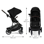 Britax Prism Full-Size Travel System with Willow S Infant Car Seat + Alpine Base
