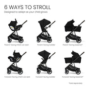 Britax Prism Full-Size Travel System with Willow S Infant Car Seat + Alpine Base