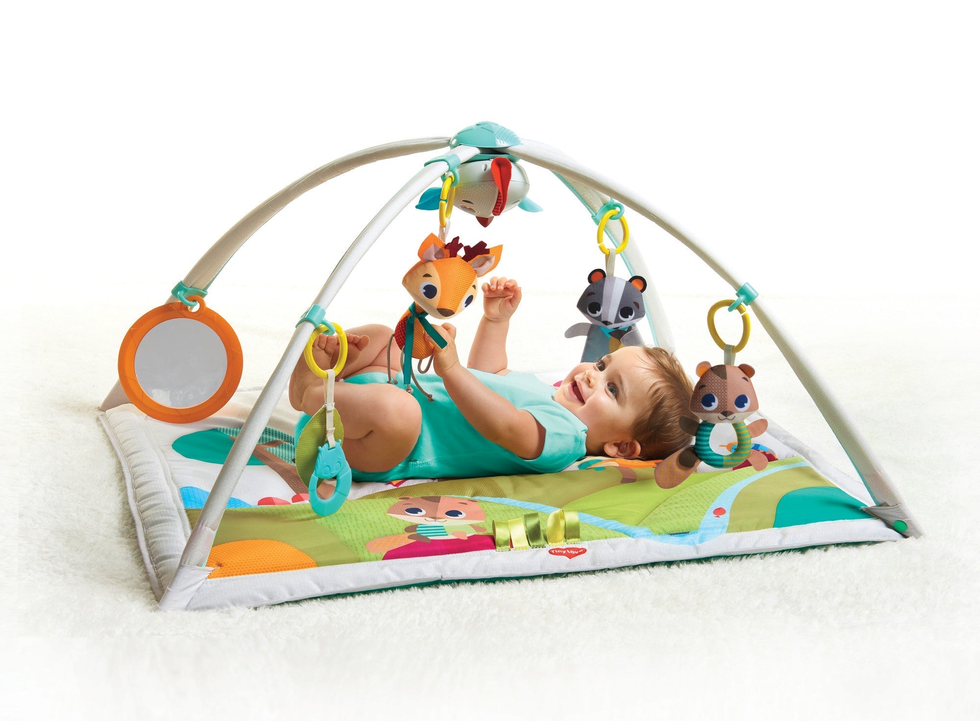 Tiny Love | Into The Forest Gymini Deluxe Activity Gym Play Mat