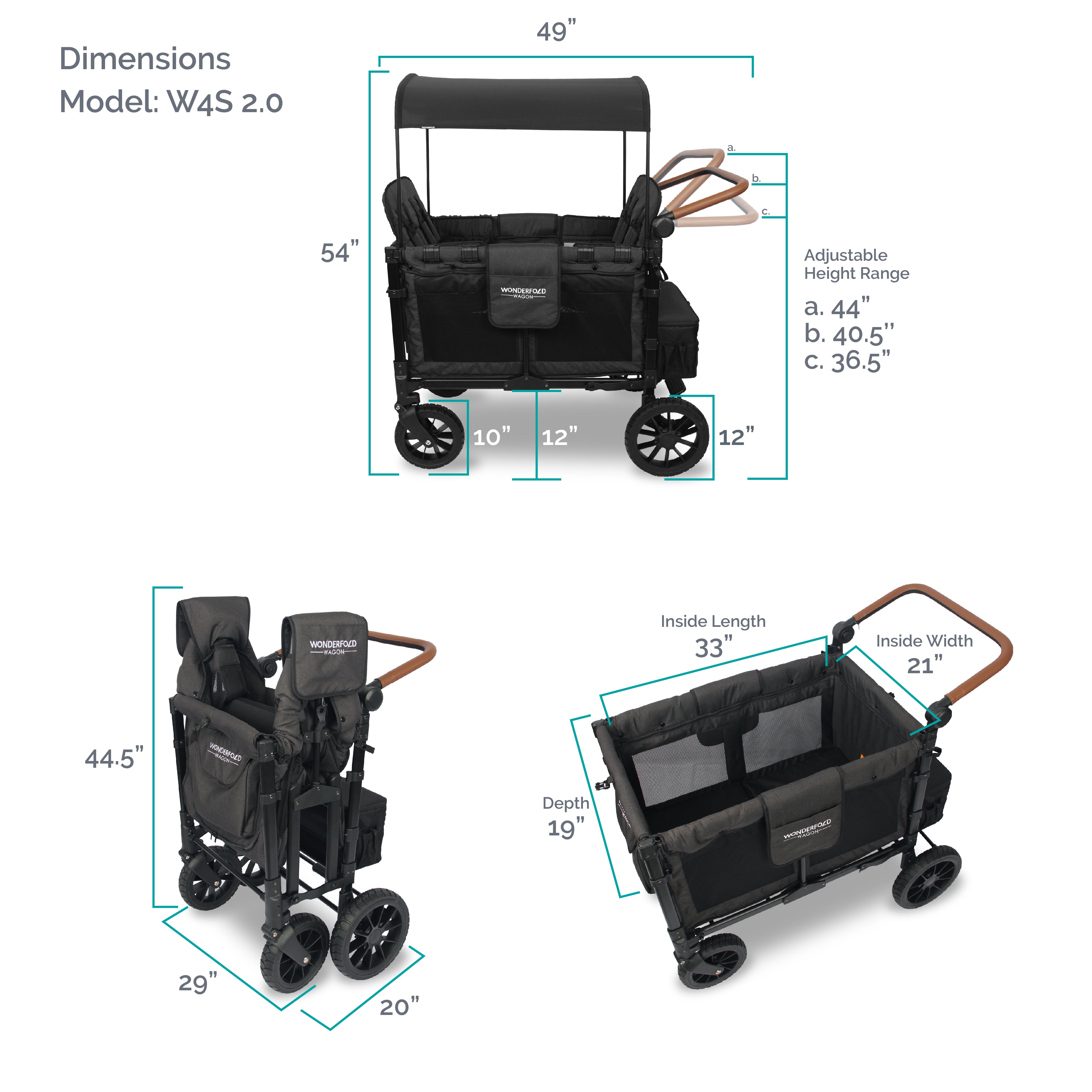 Wonderfold W4 Luxe Quad Wagon Children s Fair
