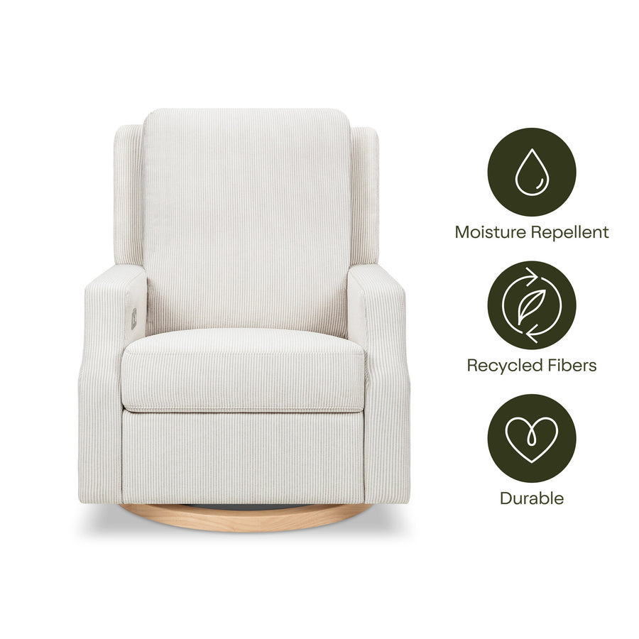 Namesake Crewe Electronic Recliner and Swivel Glider