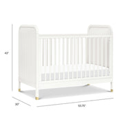 Namesake Brimsley Tambour 3-in-1 Convertible Crib