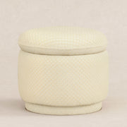 Babyletto Enoki Storage Ottoman in Velvet Checker