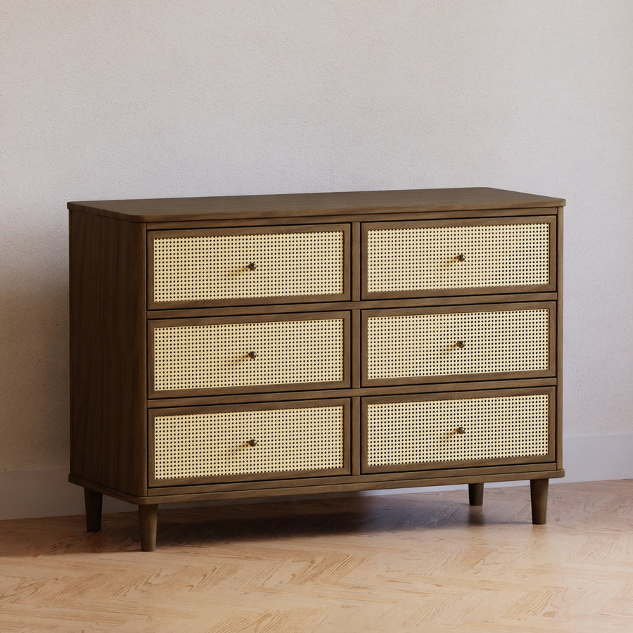Namesake Marin with Cane 6-Drawer Dresser