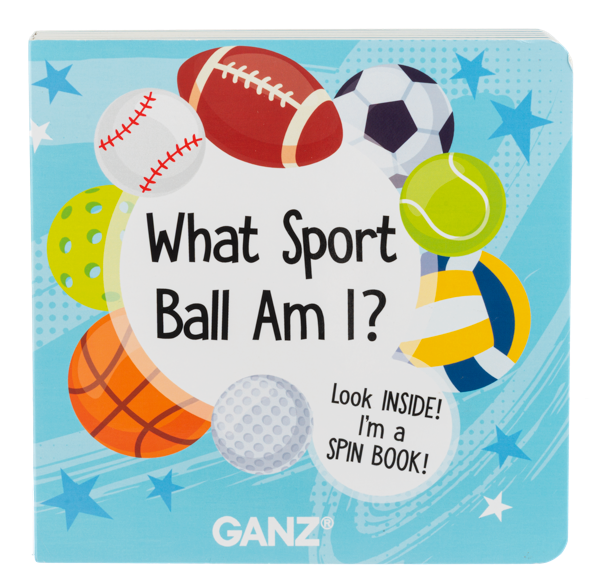 Baby Ganz | Sport Ball Spin Book