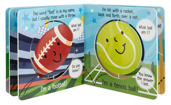 Baby Ganz | Sport Ball Spin Book