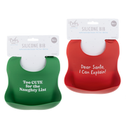Baby Ganz | Christmas Silicone Bibs